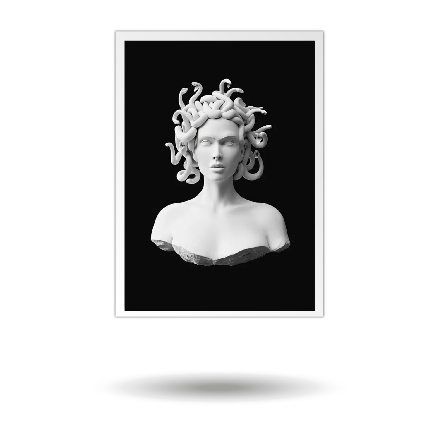 Unique Medusa Wall Art Canvas - Famous Greek Mythology-Inspired Art - Mycanvart