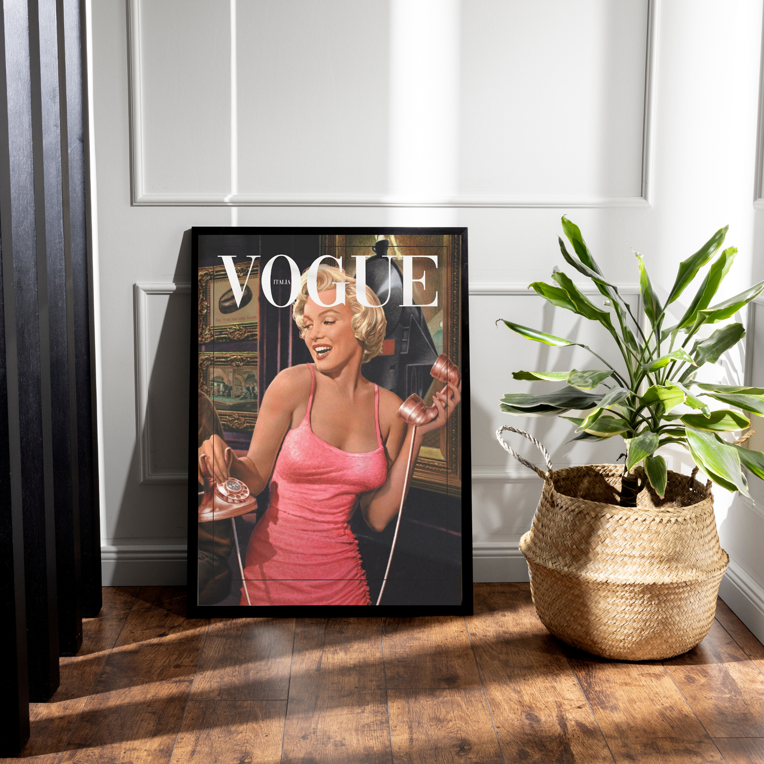 Marilyn monroe Vogue wall art 